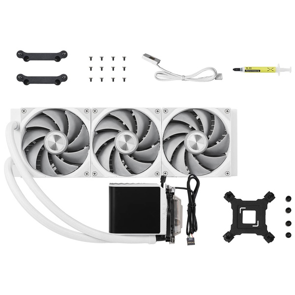 TRYX PANORAMA 360mm AIO Liquid Cooler White