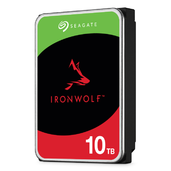 IronWolf 3.5【データ復旧3年付】 10TB HDD(CMR)メーカー3年保証 256MB 7200rpm 24時間稼働 PC、NAS用 RVセンサー付
