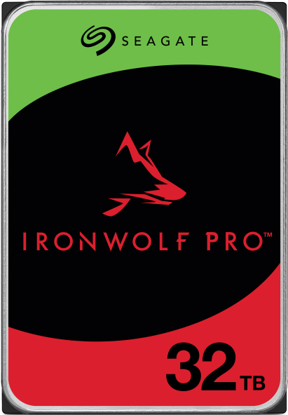 Seagate IronWolf Pro 3.5【データ復旧3年付】 32TB HDD（CMR） メーカー5年保証 512MB 24時間稼働 PC、NAS用 RVセンサー付 ST32000NT000