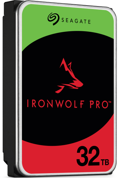 Seagate IronWolf Pro 3.5【データ復旧3年付】 32TB HDD（CMR） メーカー5年保証 512MB 24時間稼働 PC、NAS用 RVセンサー付 ST32000NT000