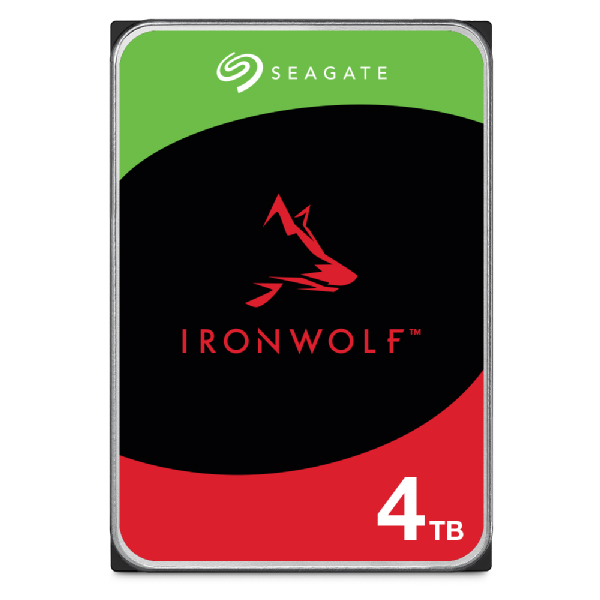 IronWolf 3.5【データ復旧3年付】 4TB HDD（CMR）メーカー3年保証 256MB 5400rpm 24時間稼働 PC、NAS用 RVセンサー付