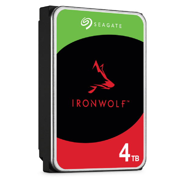 IronWolf 3.5【データ復旧3年付】 4TB HDD（CMR）メーカー3年保証 256MB 5400rpm 24時間稼働 PC、NAS用 RVセンサー付