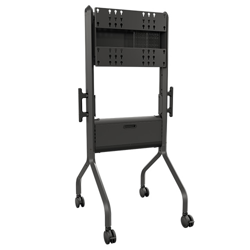 ディスプレイスタンド コンパクトカートタイプ ブラック