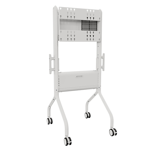 ディスプレイスタンド コンパクトカートタイプ ホワイト