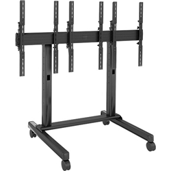 マルチディスプレイスタンド・キャスタータイプ 3画面用（縦設置）