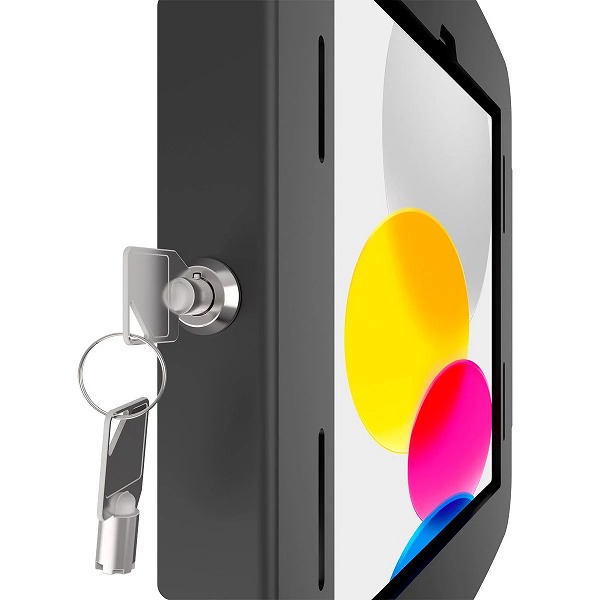 10.9インチiPadエンクロージャー壁掛け金具 - Space 黒