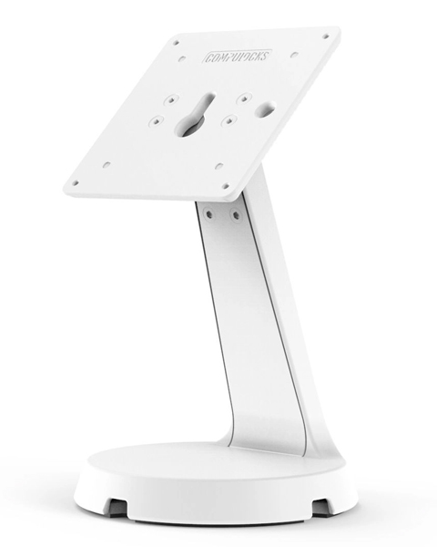 VESA傾斜可動式机上スタンド - Mast（白）