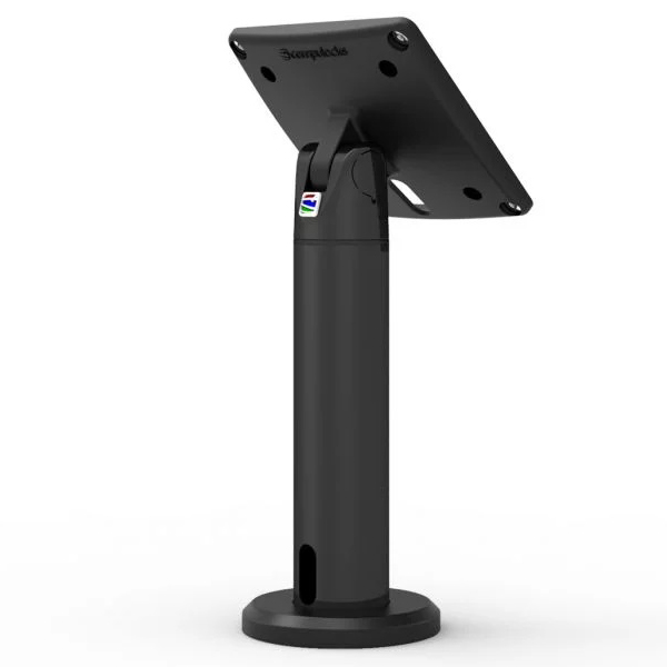 VESA傾斜可動式ポールスタンド(20cm、黒)