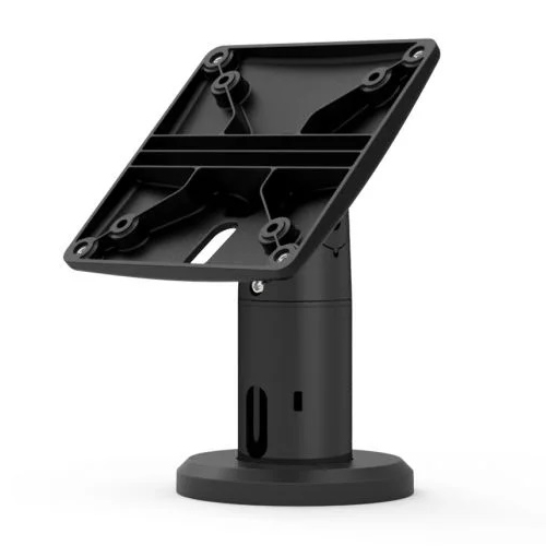 VESA傾斜可動式ポールスタンド（10cm、黒）