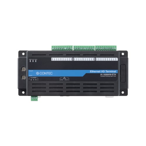 アナログ入力ユニット Ethernet対応 絶縁型(0-20mA 電流入力) - Nシリーズ