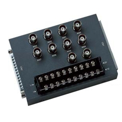 アナログ入出力用BNC端子台