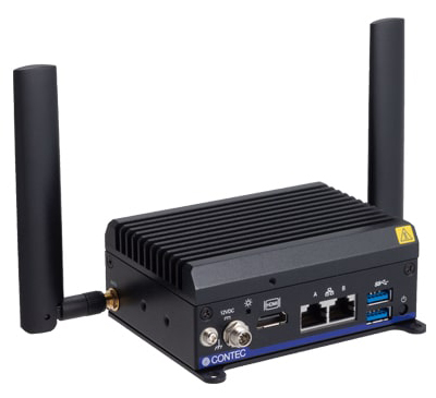 BX-U310-J Atom x6413E / 8GB LPDDR4 RAM / eMMC 64GB (TLC)、M.2 SSD 128GB(TLC) / 電断プロテクト / Win10 IoT Ent.2021 / 無線LAN