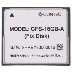 1.0インチ 16GB SATA CFastカード