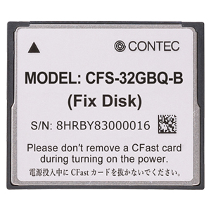 32GB SATA CFastカード(Q-MLC)
