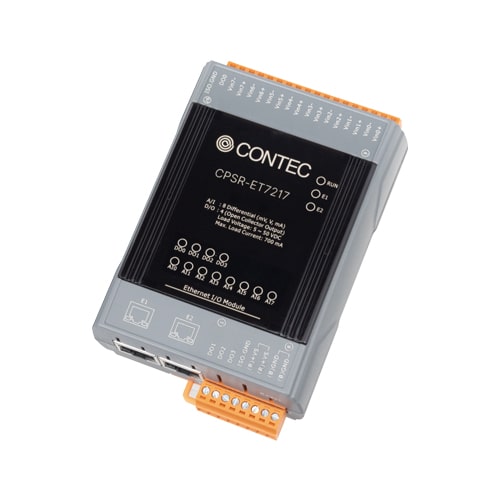 Ethernet リモートI/O (Daisy-Chain) アナログ入力 16bit 8ch / 4ch DO