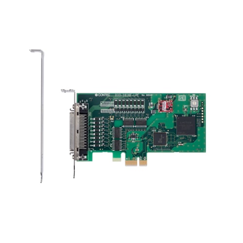 絶縁型デジタル入出力ボード PCI Express対応 Low Profile