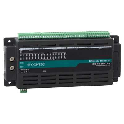 USB Nシリーズ 32-ch 絶縁デジタル入出力ユニット