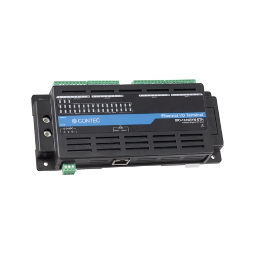 デジタル入出力 Ethernet I/Oユニット 16ch/16ch (絶縁 12 ～ 24VDC) 高電圧用無極性タイプ - Nシリーズ