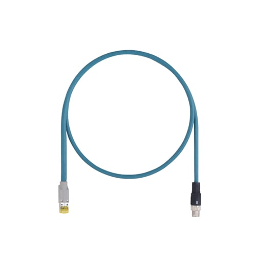 RJ-45 接続用コネクタ変換ケーブル (M12 X-coded)