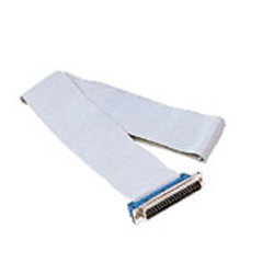 片端37ピンD-SUBコネクタ付フラットケーブル(3m)