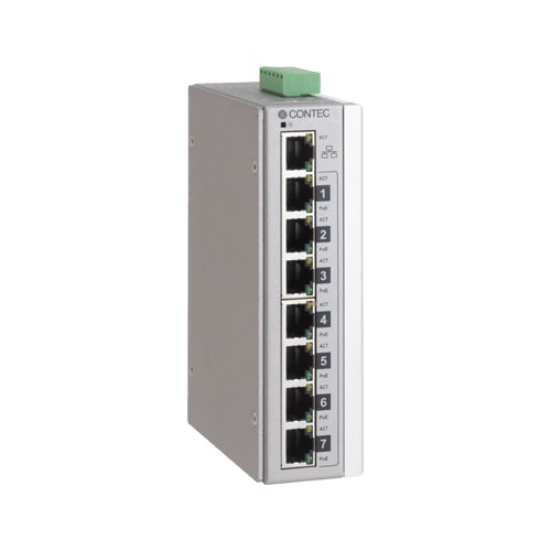 PoE 対応スイッチングHUB 100M 8ポート