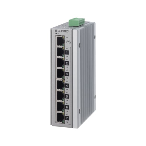 組込み用PoEスイッチングHUB ギガビット 8ポート