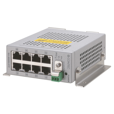 組み込み型スイッチングHUB 8ポート