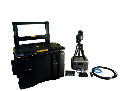 キャリーボックス型ライブ配信システム