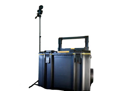 キャリーボックス型ライブ配信システム