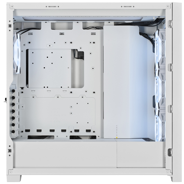 iCUE 5000X RGB Mid-Tower QL True White