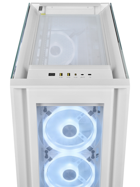 iCUE 5000X RGB Mid-Tower QL True White