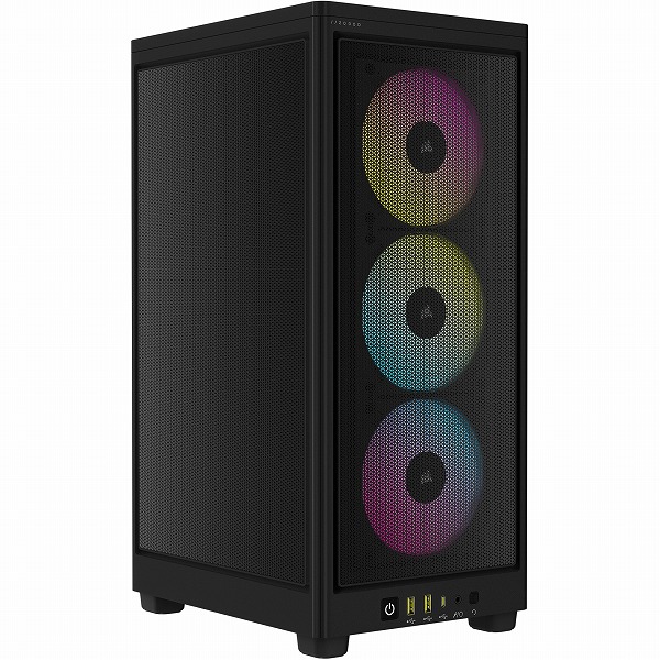 ミニタワー型PCケース iCUE 2000D RGB AIRFLOW - ITX Tower - Black