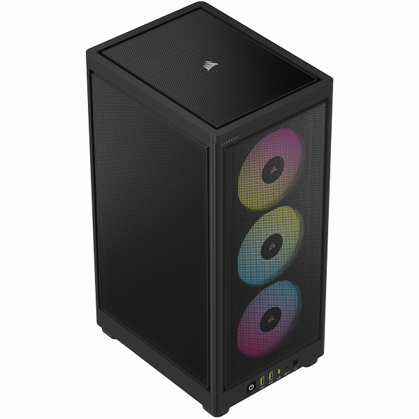 ミニタワー型PCケース iCUE 2000D RGB AIRFLOW - ITX Tower - Black