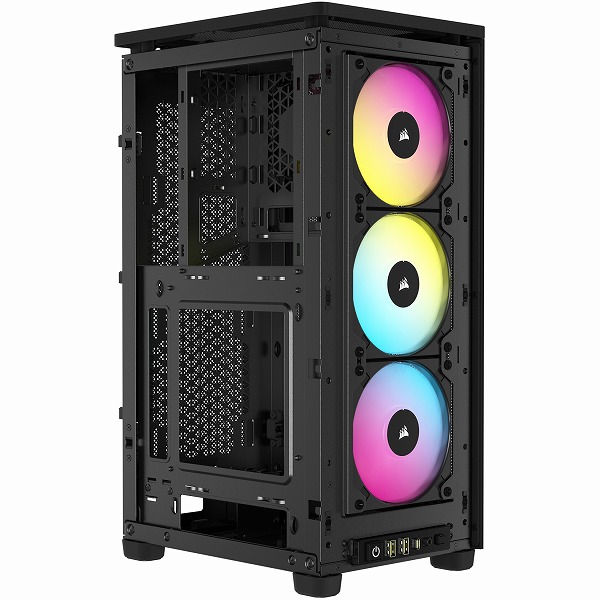 ミニタワー型PCケース iCUE 2000D RGB AIRFLOW - ITX Tower - Black