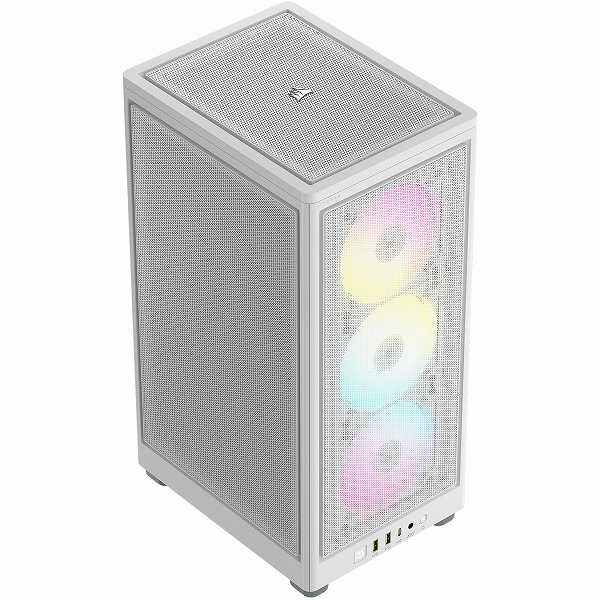 ミニタワー型PCケース iCUE 2000D RGB AIRFLOW - ITX Tower - White