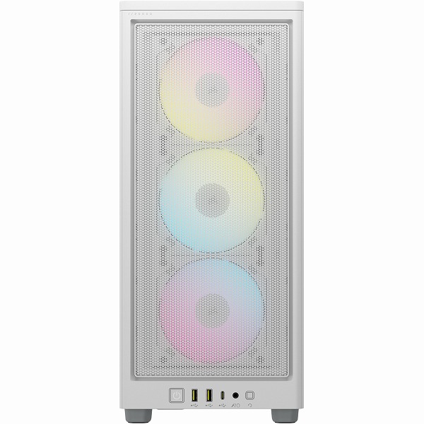 ミニタワー型PCケース iCUE 2000D RGB AIRFLOW - ITX Tower - White