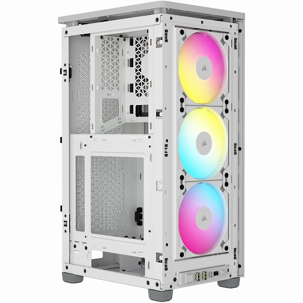 ミニタワー型PCケース iCUE 2000D RGB AIRFLOW - ITX Tower - White