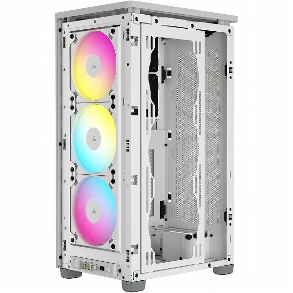 ミニタワー型PCケース iCUE 2000D RGB AIRFLOW - ITX Tower - White