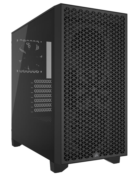 ミドルタワー型PCケース 3000D Tempered Glass Mid-Tower Black