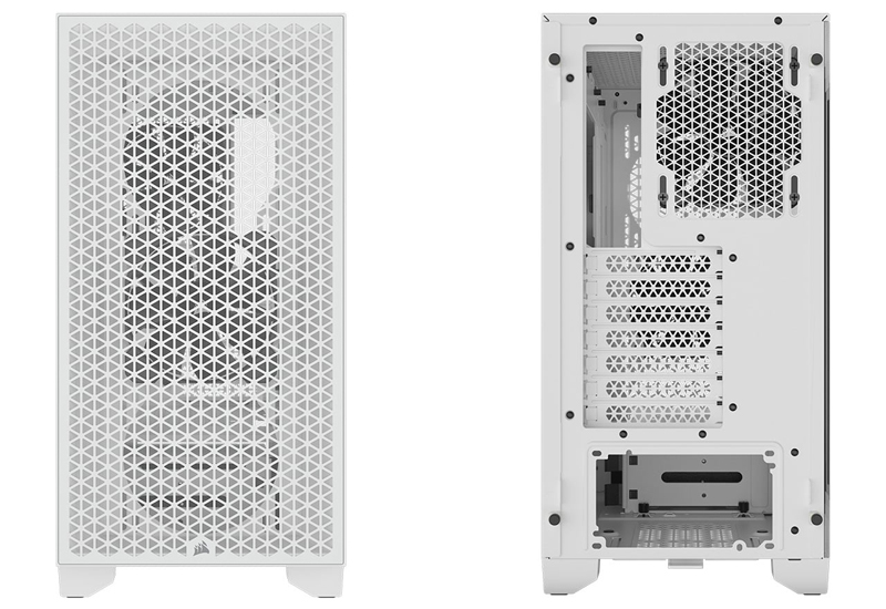 ミドルタワー型PCケース 3000D Tempered Glass Mid-Tower White