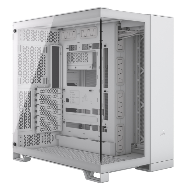 ミドルタワー型PCケース 6500X Tempered Glass Mid-Tower White