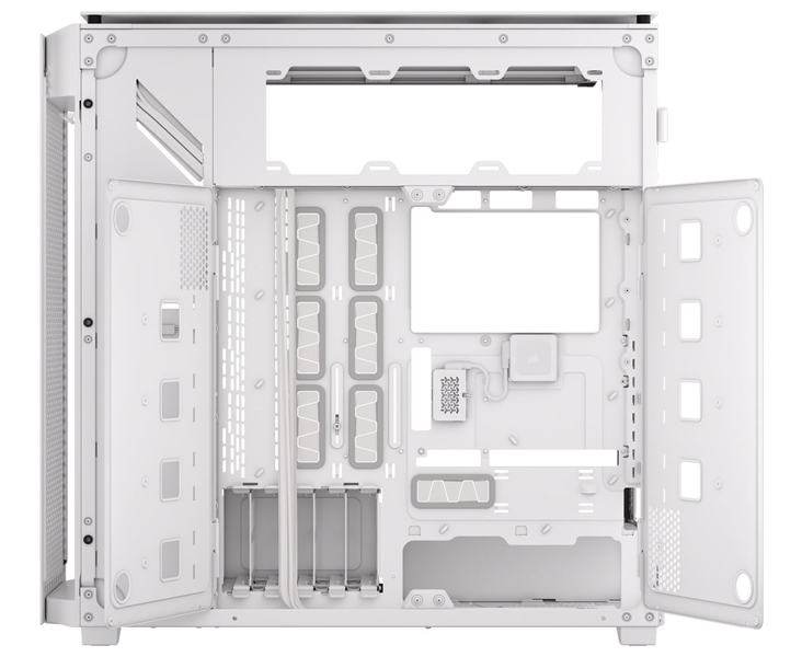 フルタワー型PCケース iCUE LINK 9000D RGB AIRFLOW Tempered Glass Super-Tower -White-