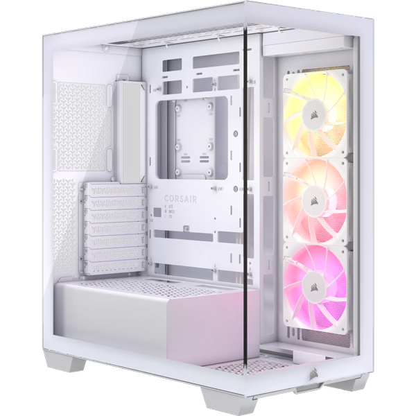 ミドルタワー型PCケース 3500X RGB Tempered Glass Mid-Tower -White-