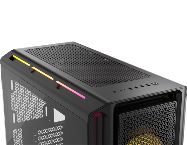 ミドルタワー型PCケース iCUE LINK 5000T LX RGB Mid-Tower Black