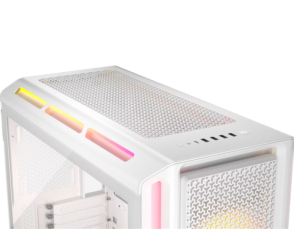 ミドルタワー型PCケース iCUE LINK 5000T LX RGB Mid-Tower White