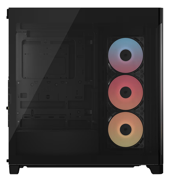 ミドルタワー型PCケース FRAME 4500X RS-R ARGB Panoramic Glass Mid-Tower Black