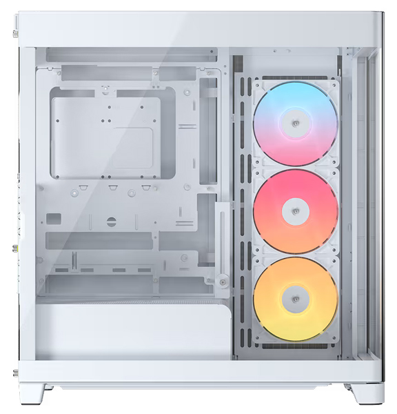 ミドルタワー型PCケース FRAME 4500X RS-R ARGB Panoramic Glass Mid-Tower White