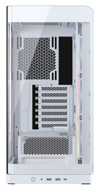 ミドルタワー型PCケース FRAME 4500X RS-R ARGB Panoramic Glass Mid-Tower White