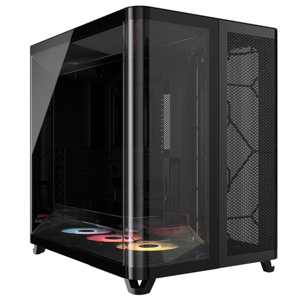 ミドルタワー型PCケース AIR 5400 RS-R ARGB Tempered Glass Mid-Tower Black