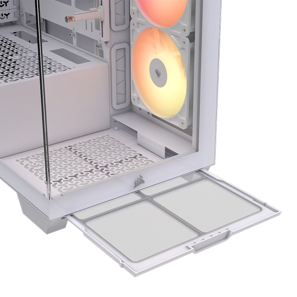 ミドルタワー型PCケース 3500X RS-R ARGB Mid-Tower White